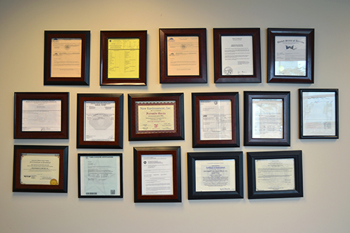 Awards, Licences, and Certificates
